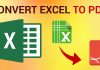Excel File to PDF