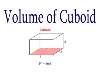 Definition Of Cuboid – Surface Area, Volume
