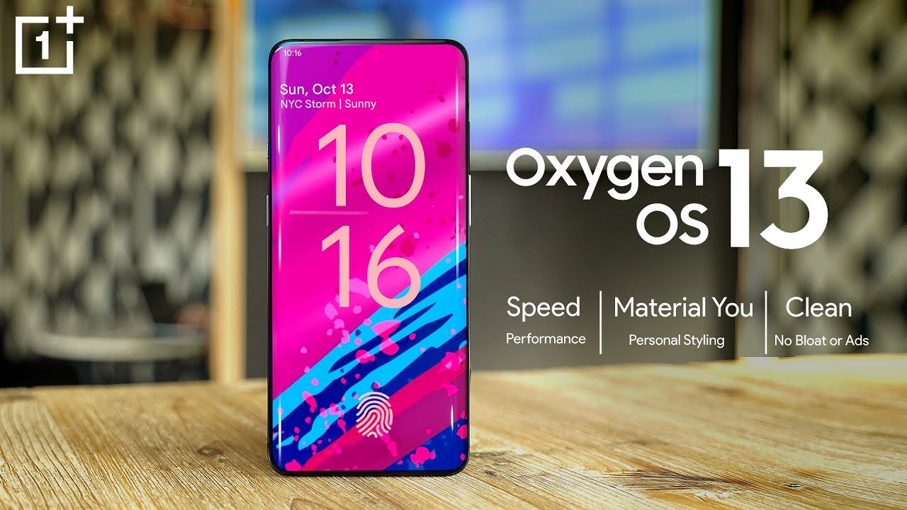 Oxygen OS 13 Brings Android 13 With Water Inspired Look