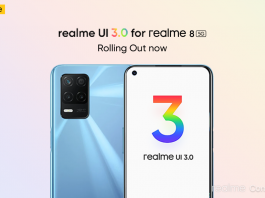 realme UI 3.0 based on Android 12 rolling out now for realme 8 5G
