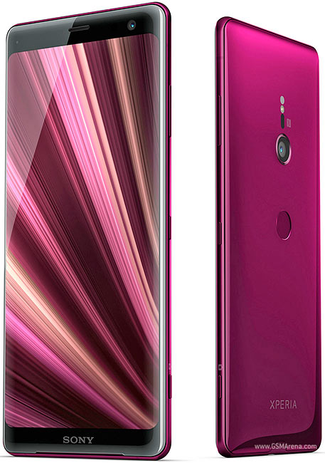 Sony Xperia xz3 with protector and back cover