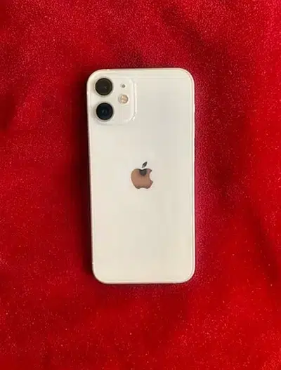 iphone 12 mini , 64 gb , non pta , white pinkish shade colour