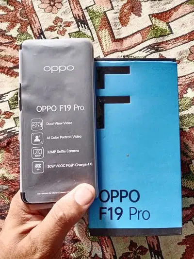 oppo f19 pro completely box