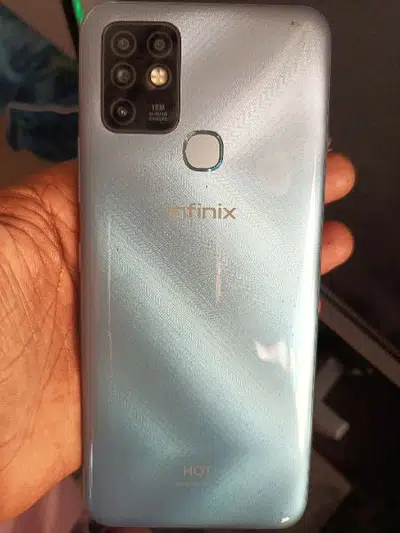 infinix hot 10 6gb 128 GB 10 by 10 condition 03011114442