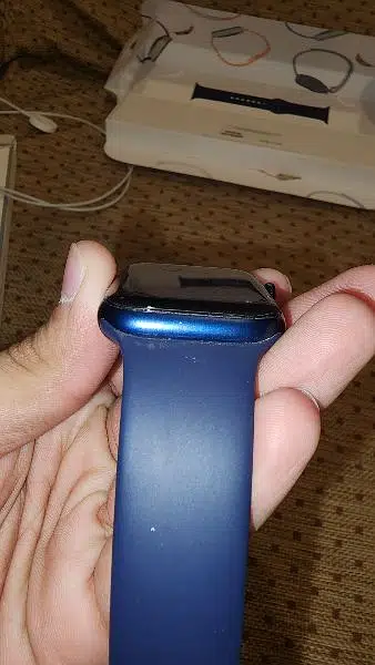 Apple watch series 6 44 mm blue color