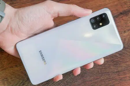 Samsung galaxy A51 white color zeero condition exchange possible