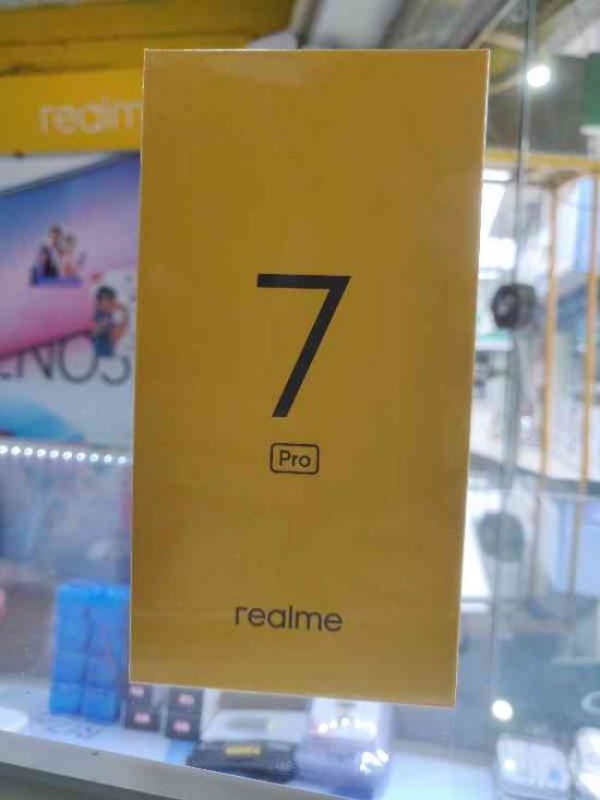 REALME 7 pro (8/128) pta registered brand new box pack 10/10 mint condition @ cont 03452174314