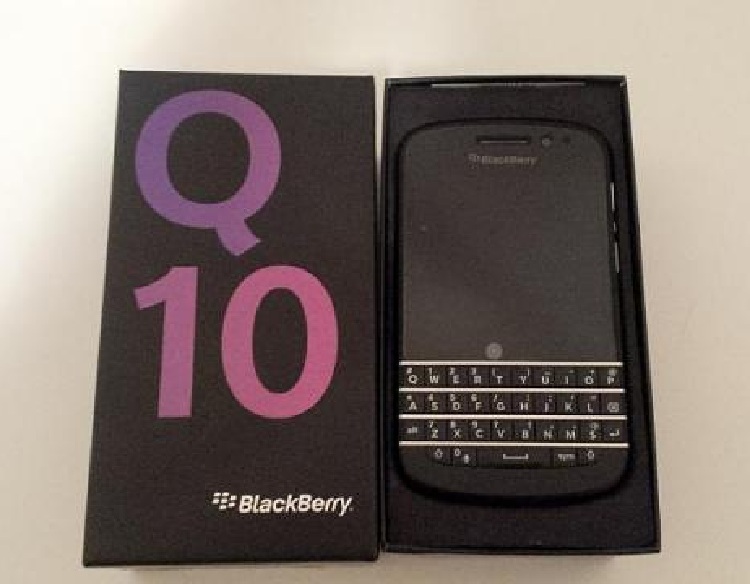 Blackberry Q10 box pack brand new pta approved complete accessories cont => 03452174314