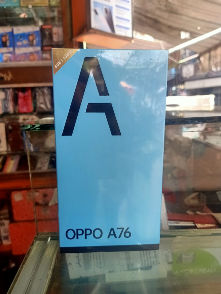 Oppo A76 (6gb/128gb) box pack pta approved limited stock more detail contact == 03452174314