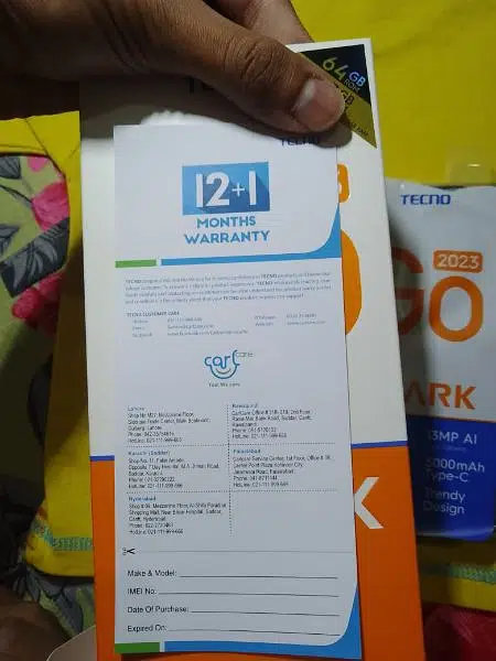 Tecno Spark Go 2023 4+3/64GB